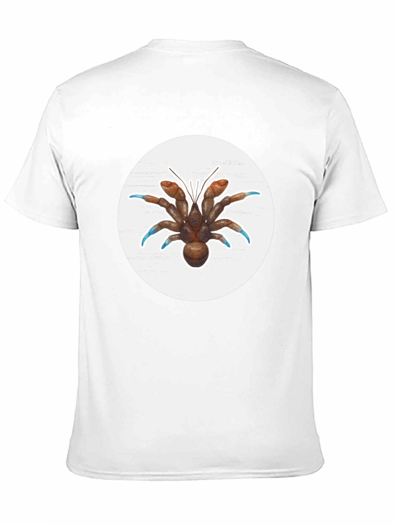 Hermit Crab Graphic Tee - Cool Marine Life Design