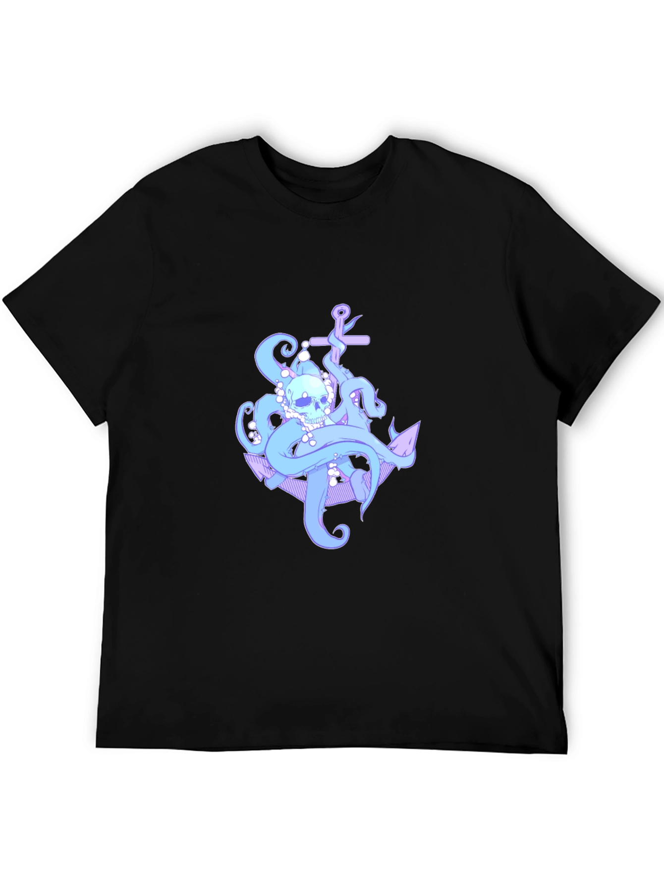 Skull Octopus Graphic T-Shirt