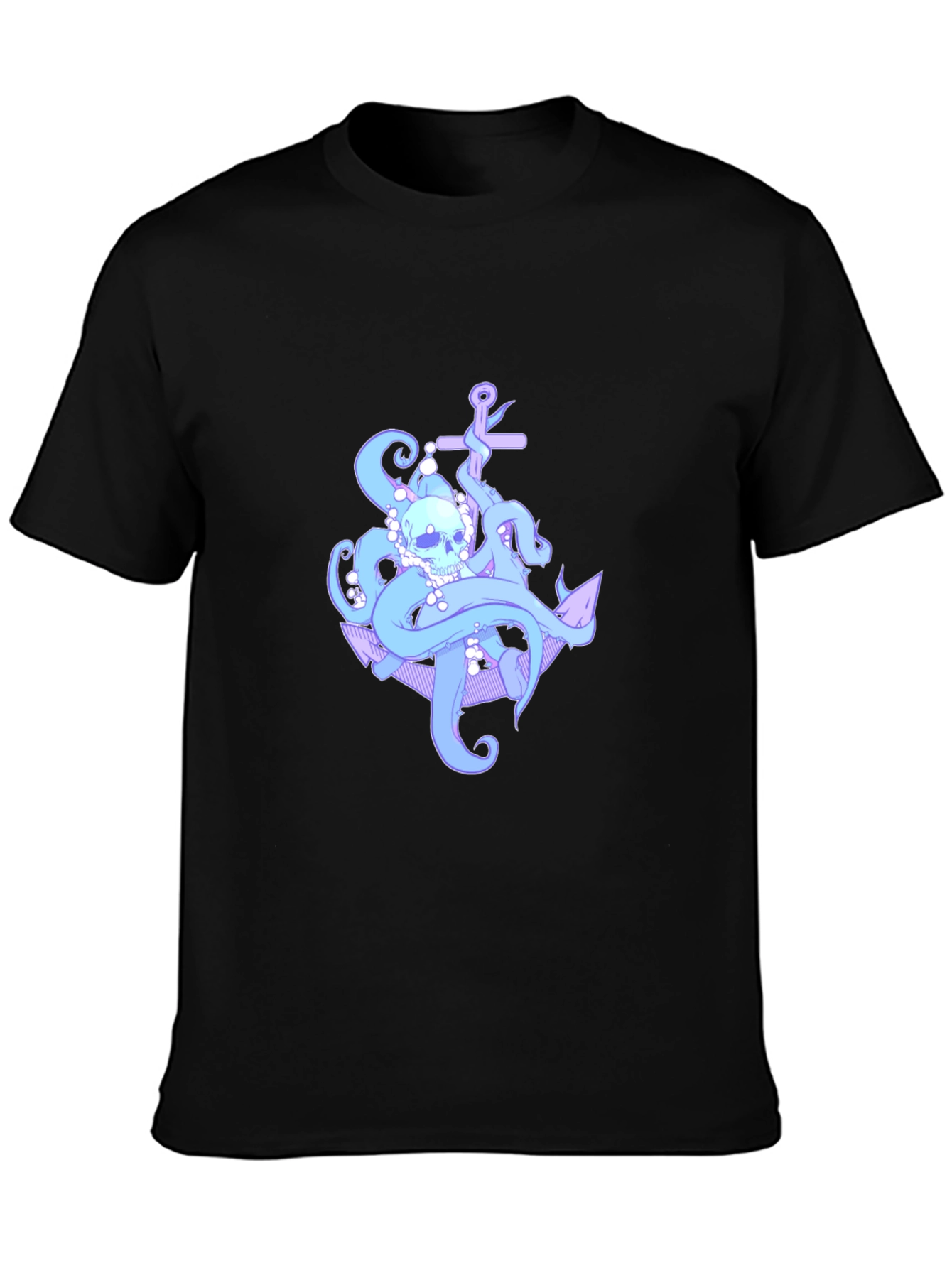 Skull Octopus Graphic T-Shirt