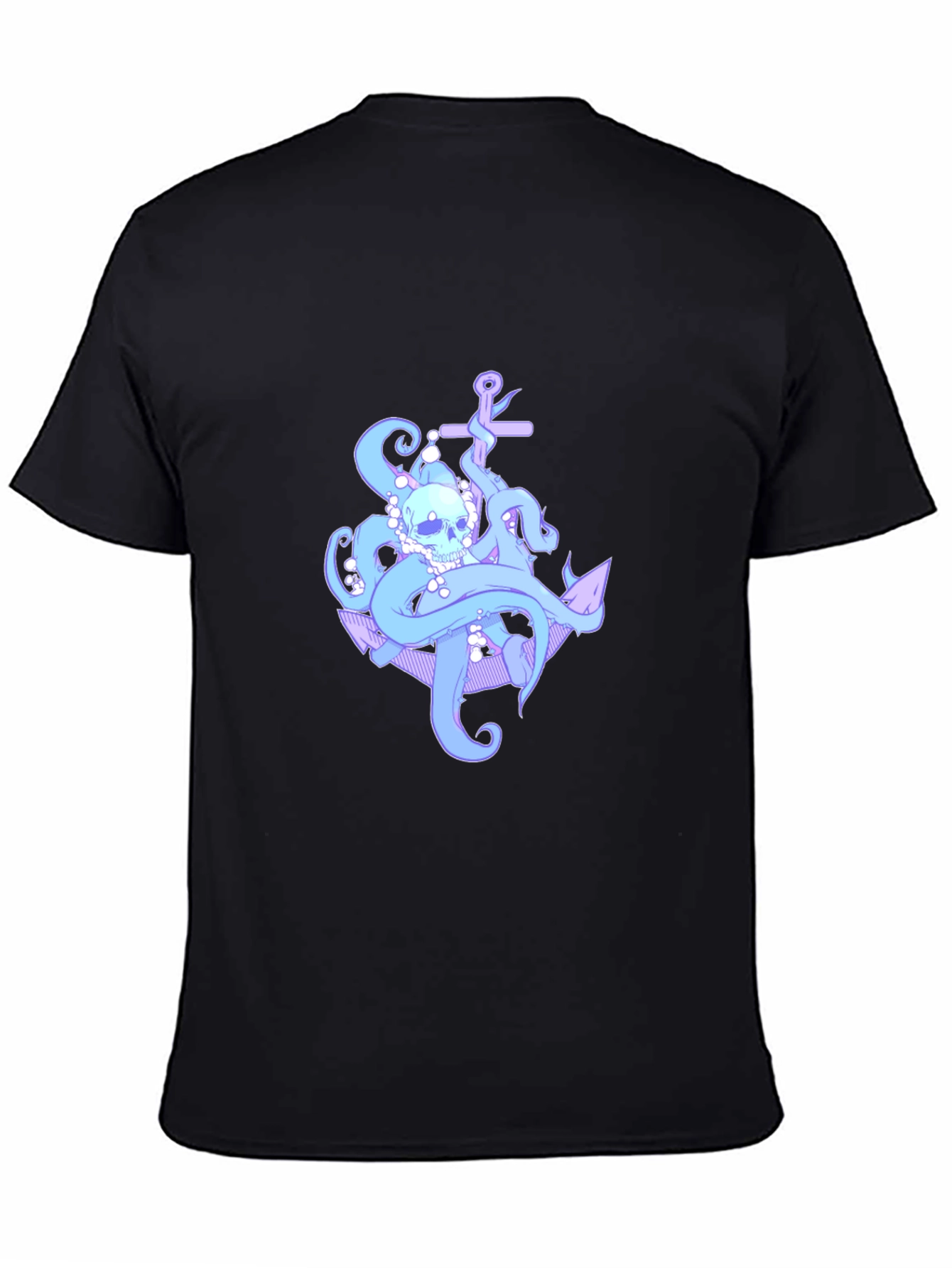 Skull Octopus Graphic T-Shirt