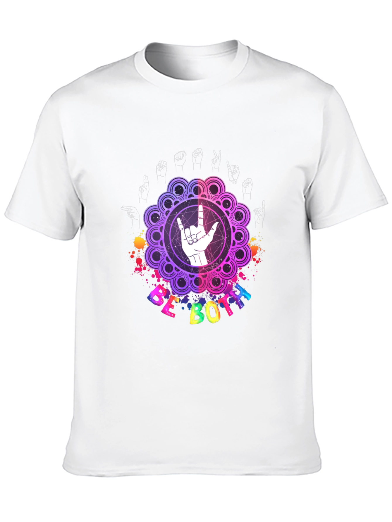 Be Both Sign Language T-Shirt