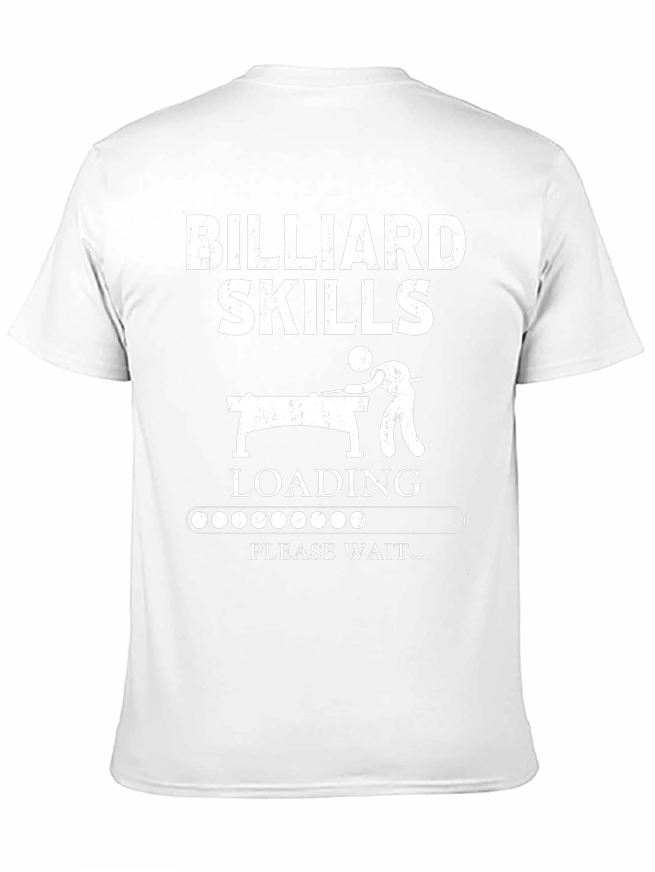 Billiard Skills Loading Graphic Tee - Black