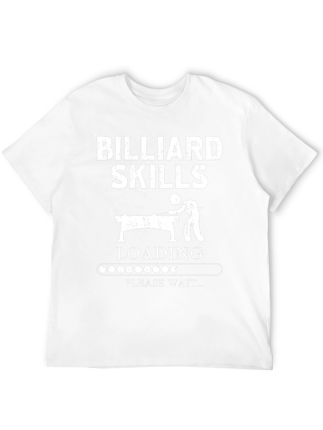 Billiard Skills Loading Graphic Tee - Black