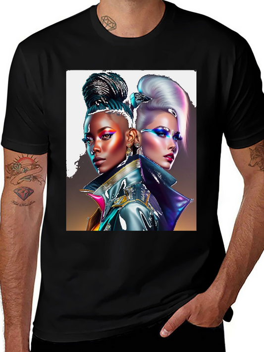 Futuristic Fashion Tee