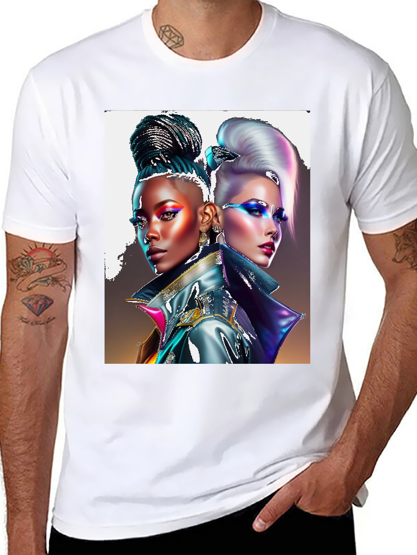 Futuristic Fashion Tee