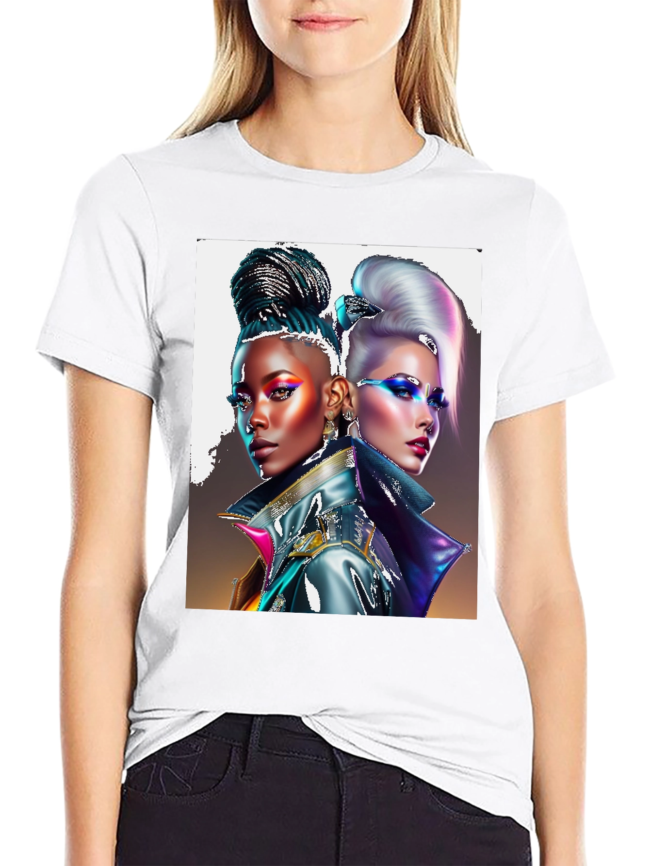 Futuristic Fashion Tee