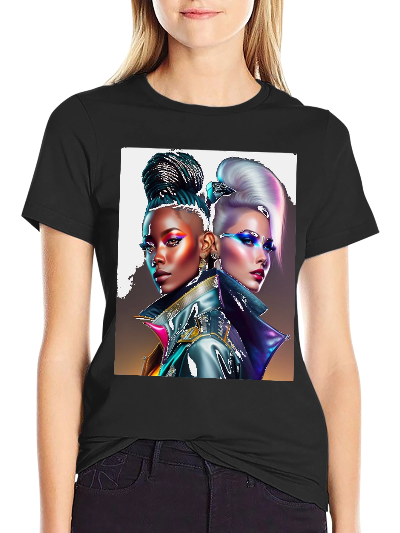 Futuristic Fashion Tee