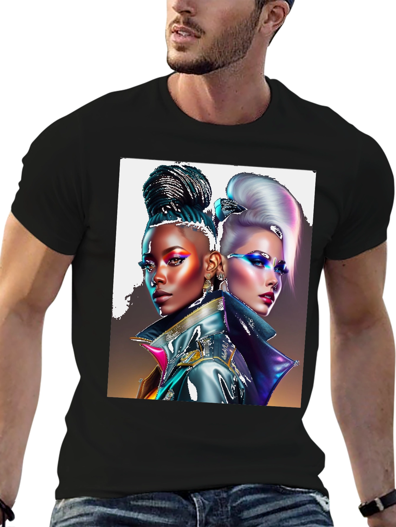 Futuristic Fashion Tee
