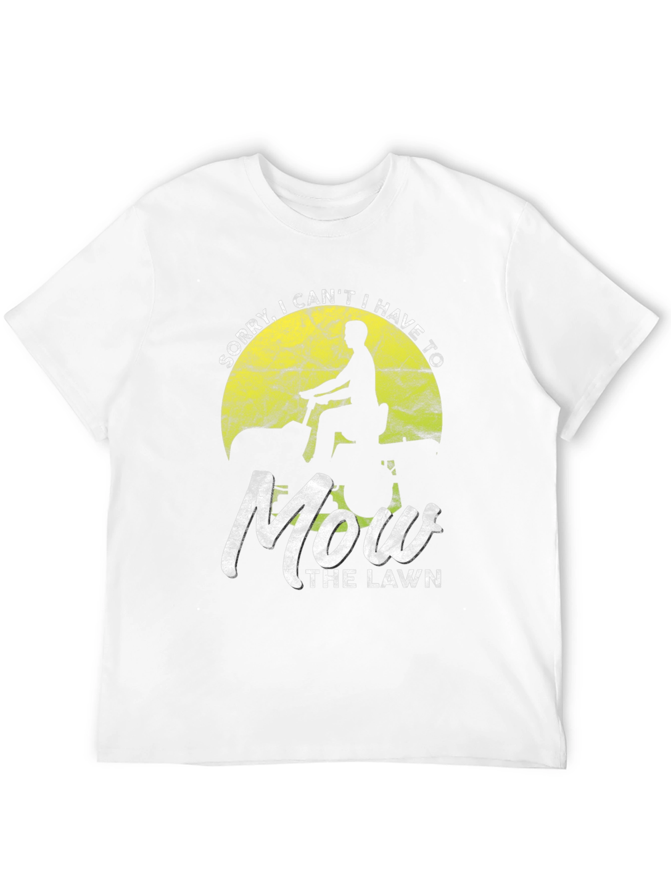 Mow The Lawn Graphic Tee - Funny Gardener Shirt