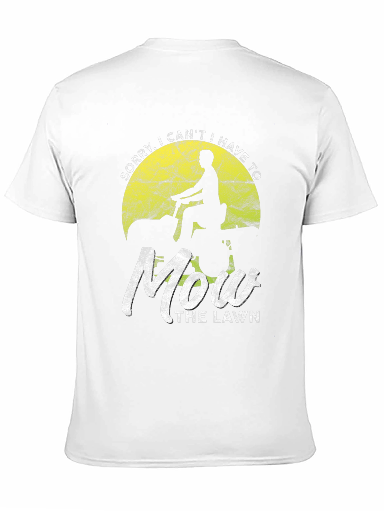 Mow The Lawn Graphic Tee - Funny Gardener Shirt
