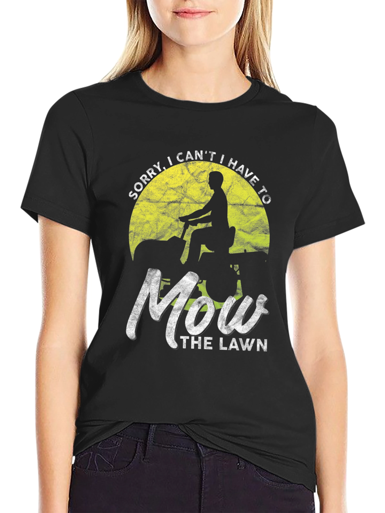 Mow The Lawn Graphic Tee - Funny Gardener Shirt
