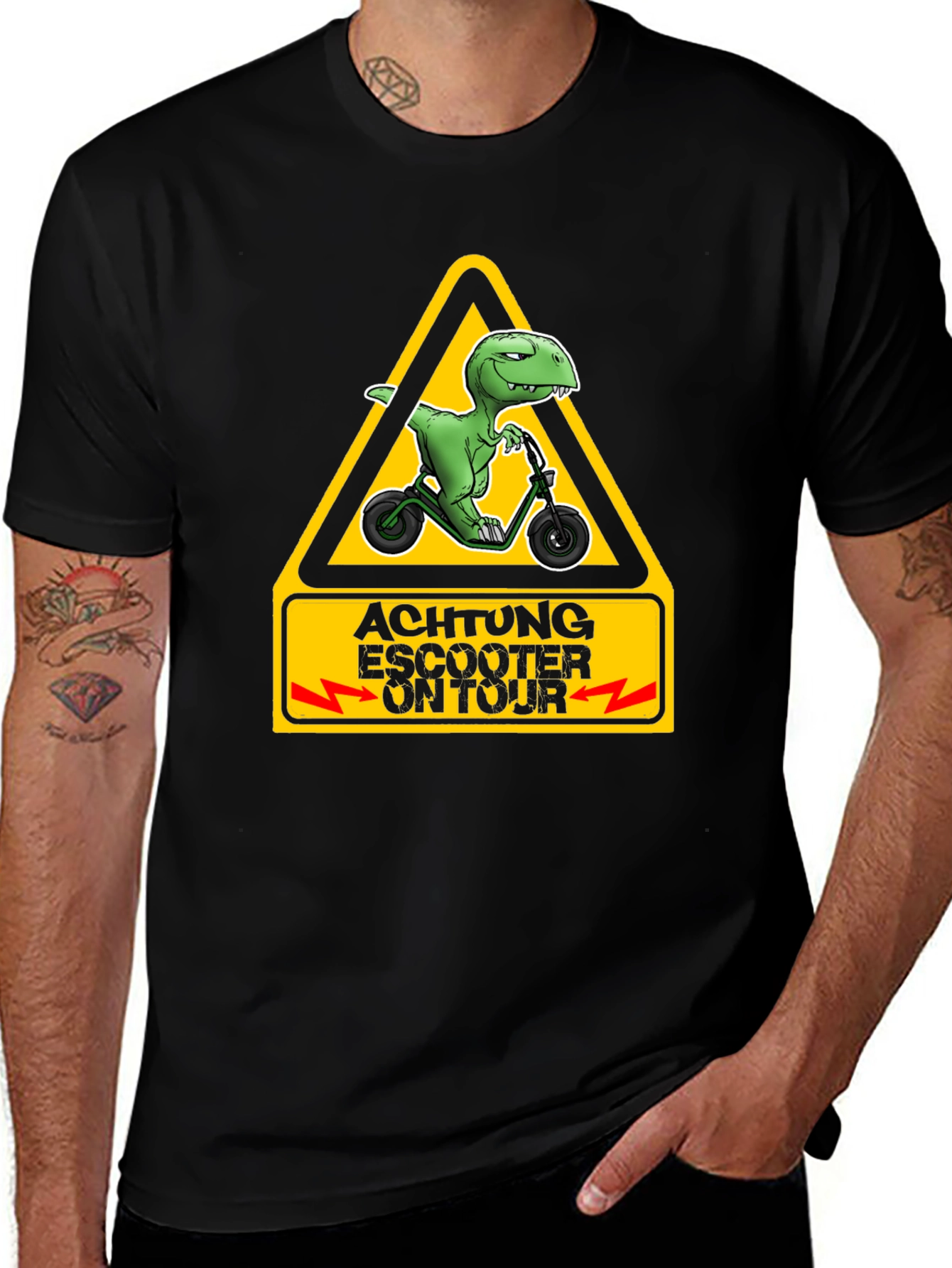 Achtung EScooter On Tour T-Shirt