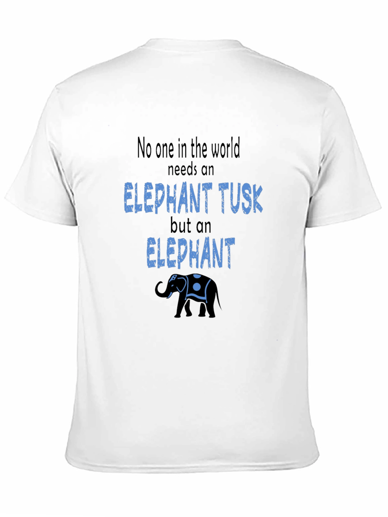Elephant Tusk Graphic T-Shirt