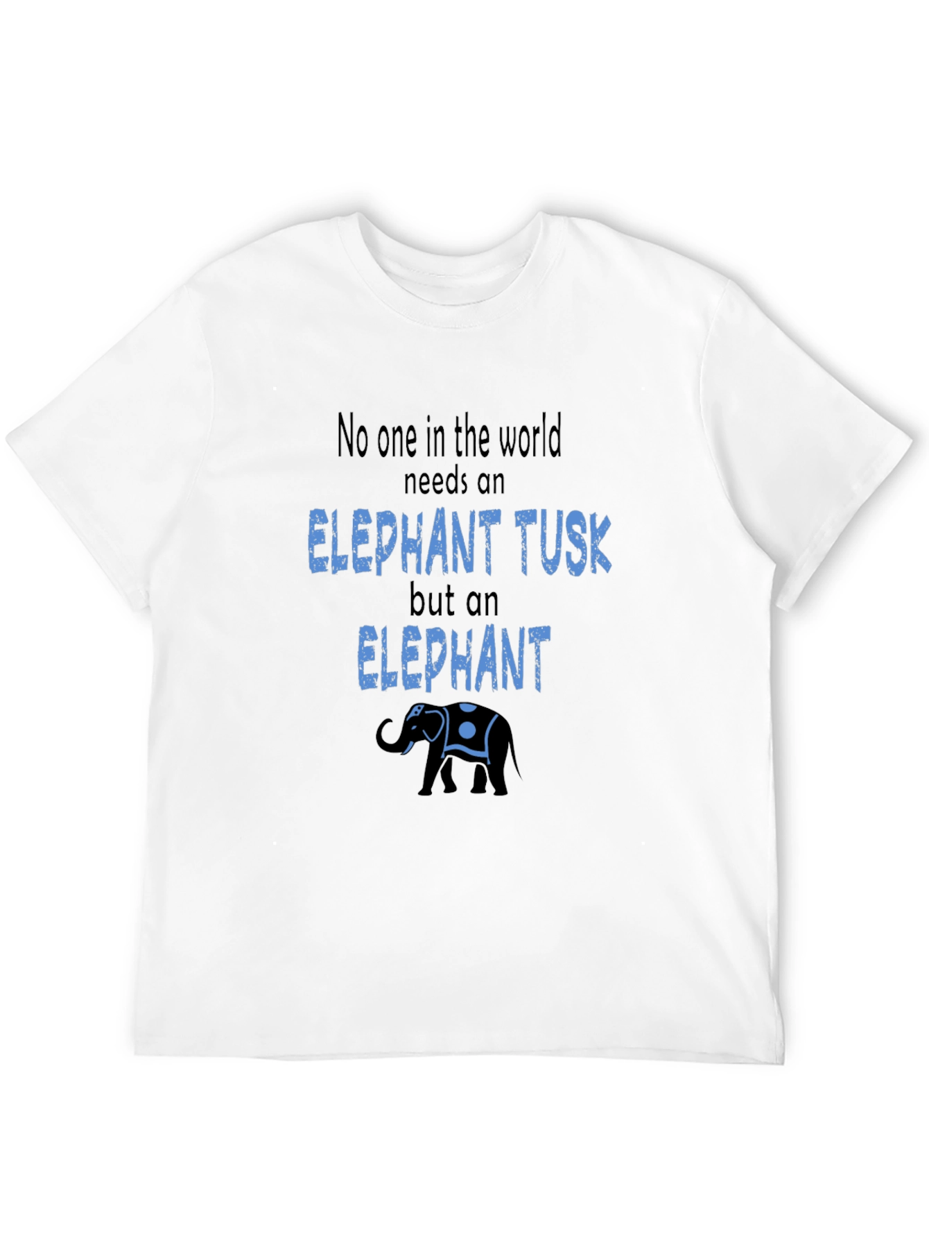 Elephant Tusk Graphic T-Shirt