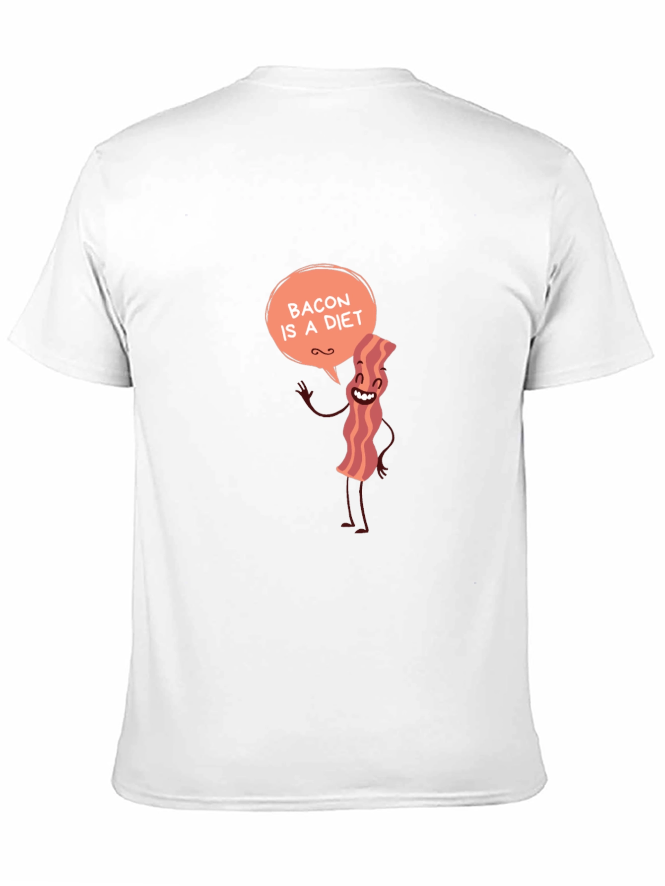 Bacon Diet T-Shirt Funny Foodie Tee