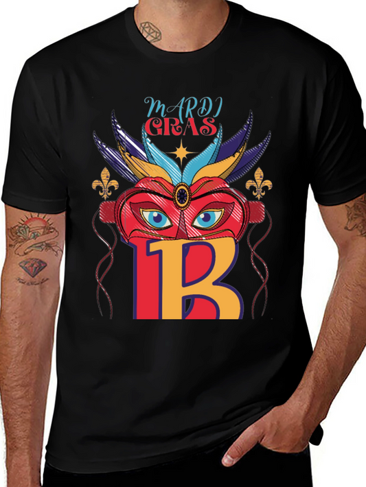 Mardi Gras Mask T-Shirt
