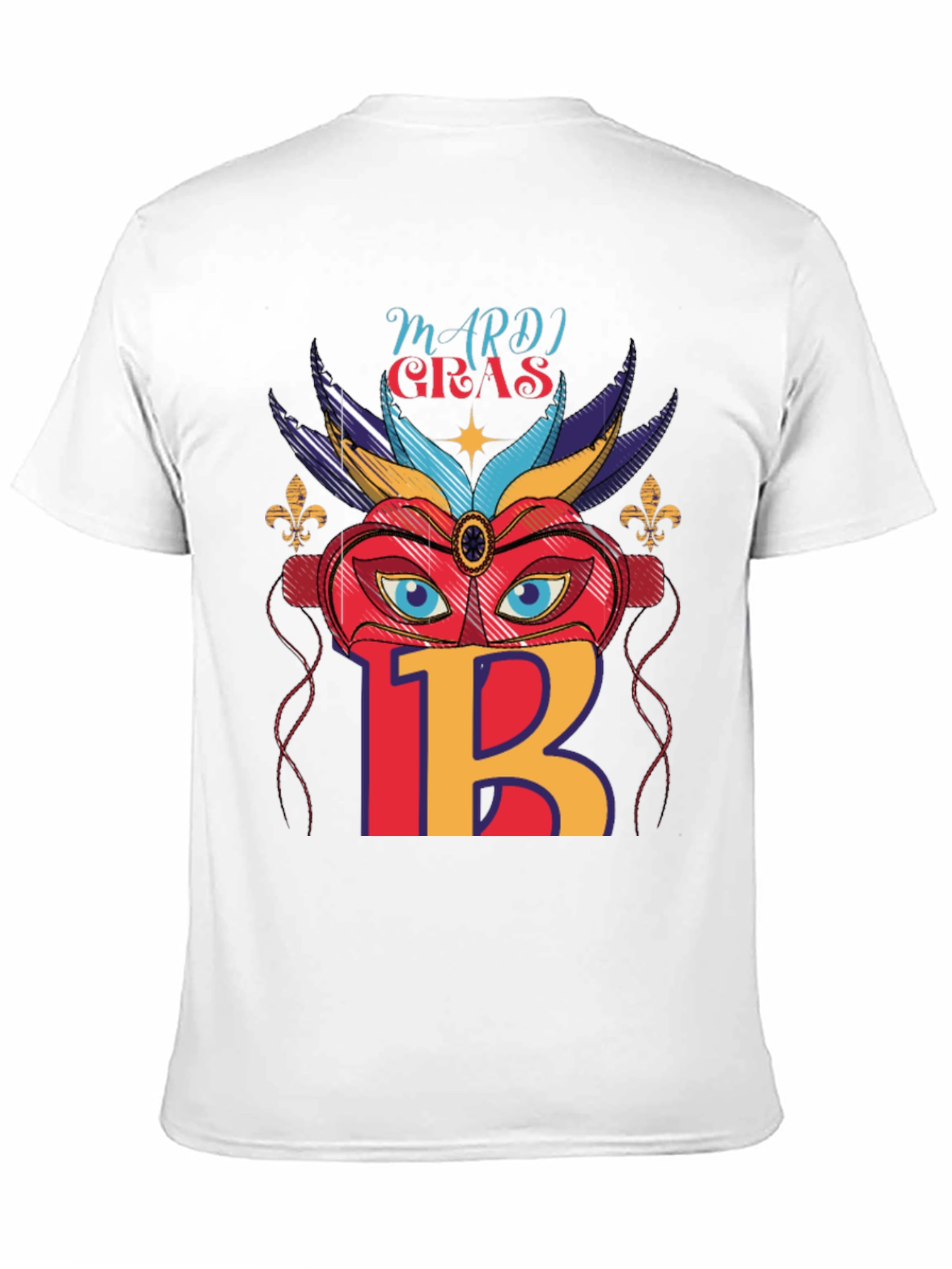 Mardi Gras Mask T-Shirt