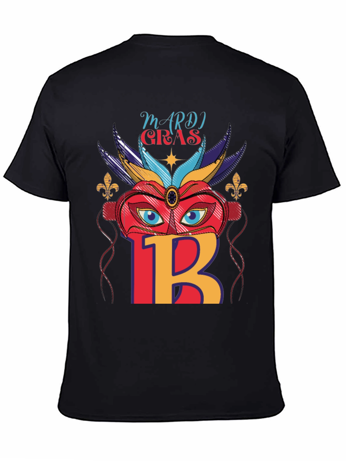 Mardi Gras Mask T-Shirt