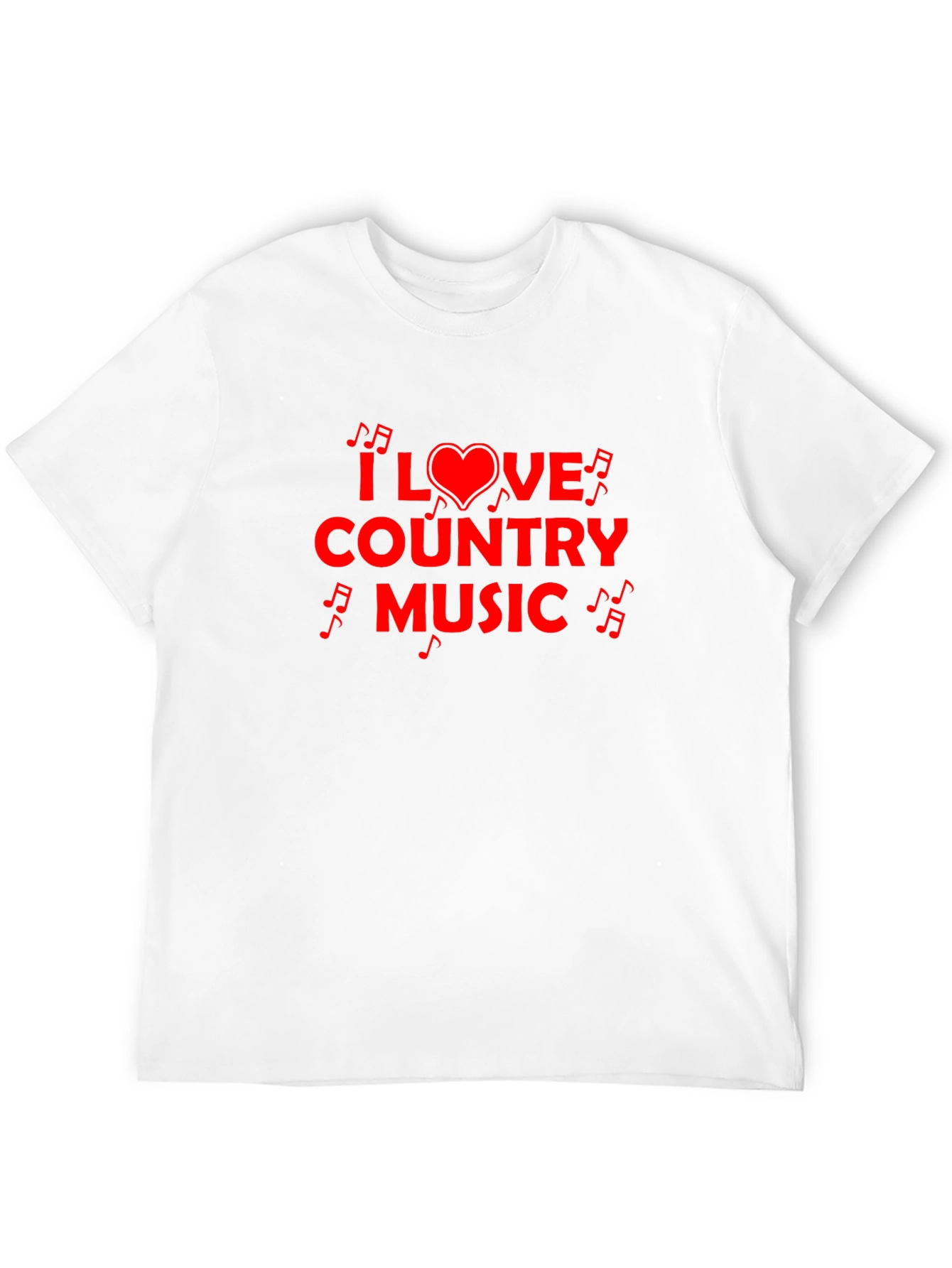 I Love Country Music Graphic Tee