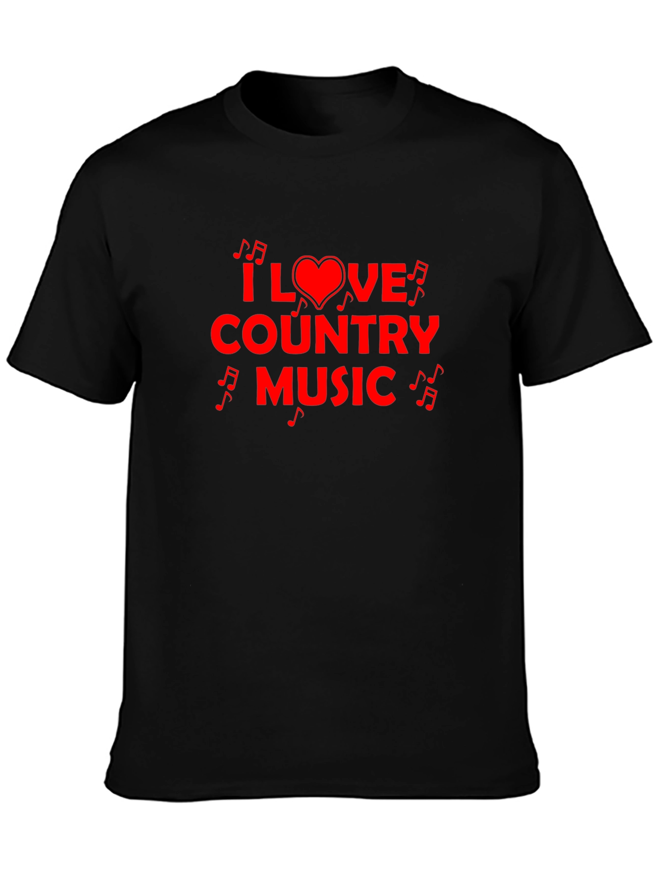 I Love Country Music Graphic Tee