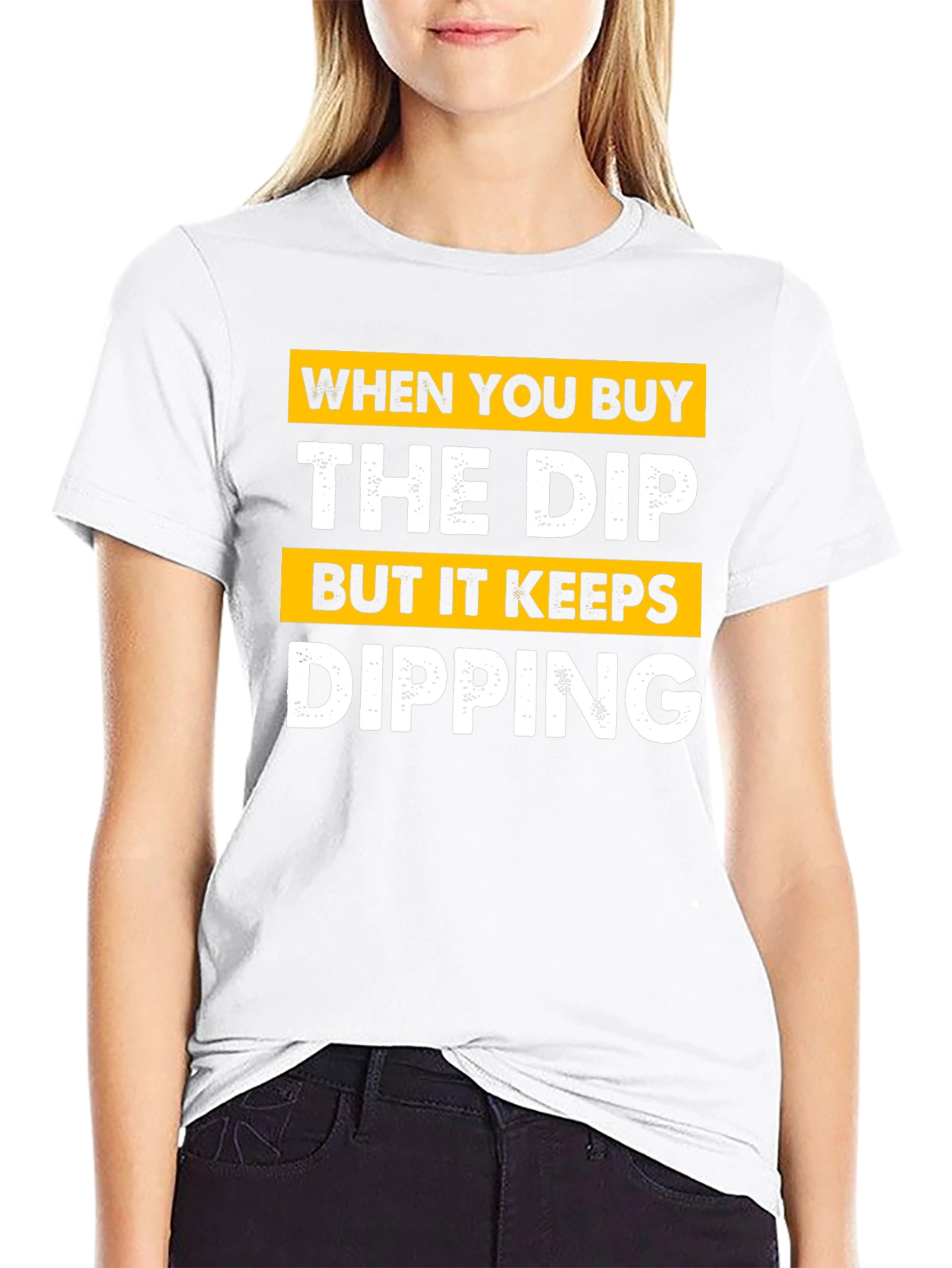 Buy The Dip T-Shirt - Crypto Investor Tee