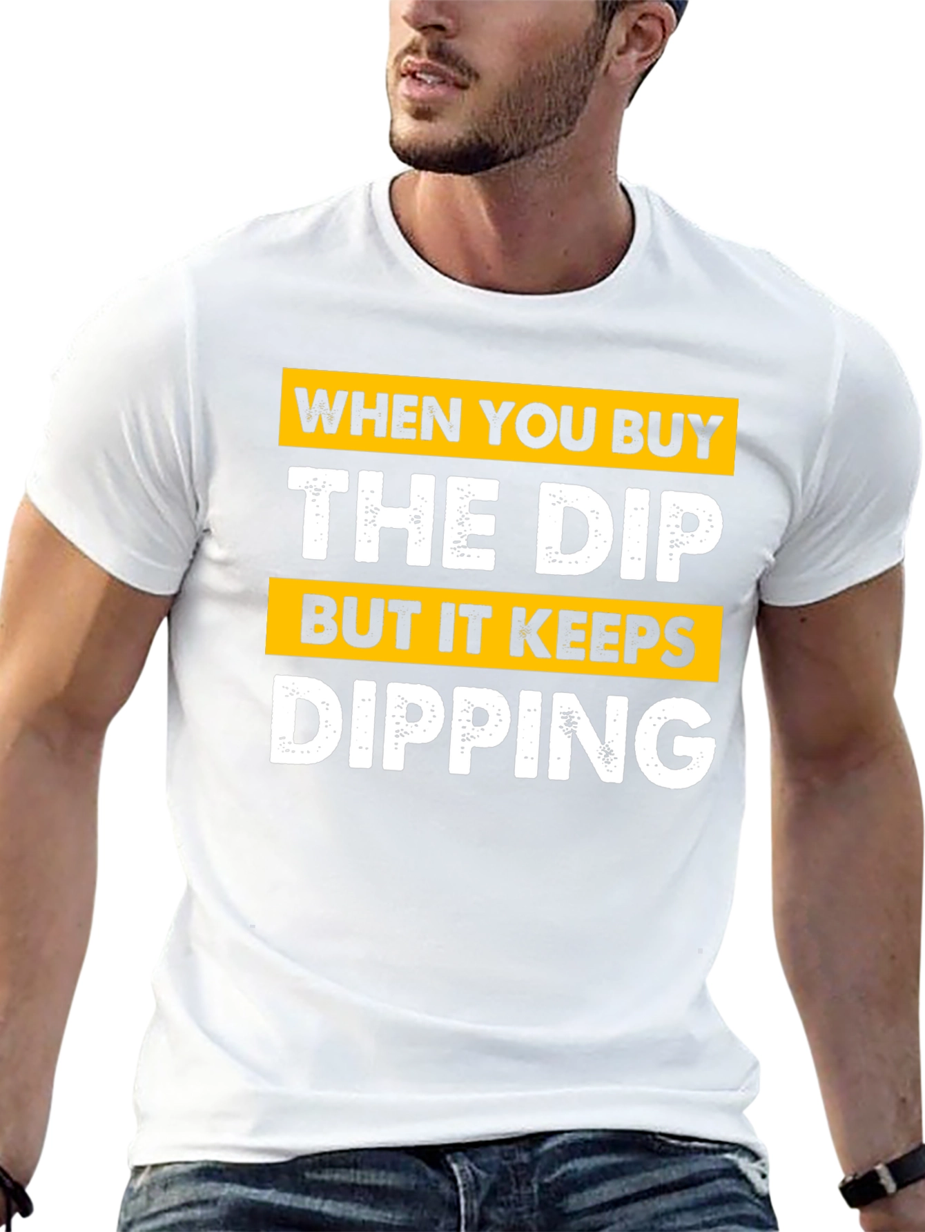 Buy The Dip T-Shirt - Crypto Investor Tee