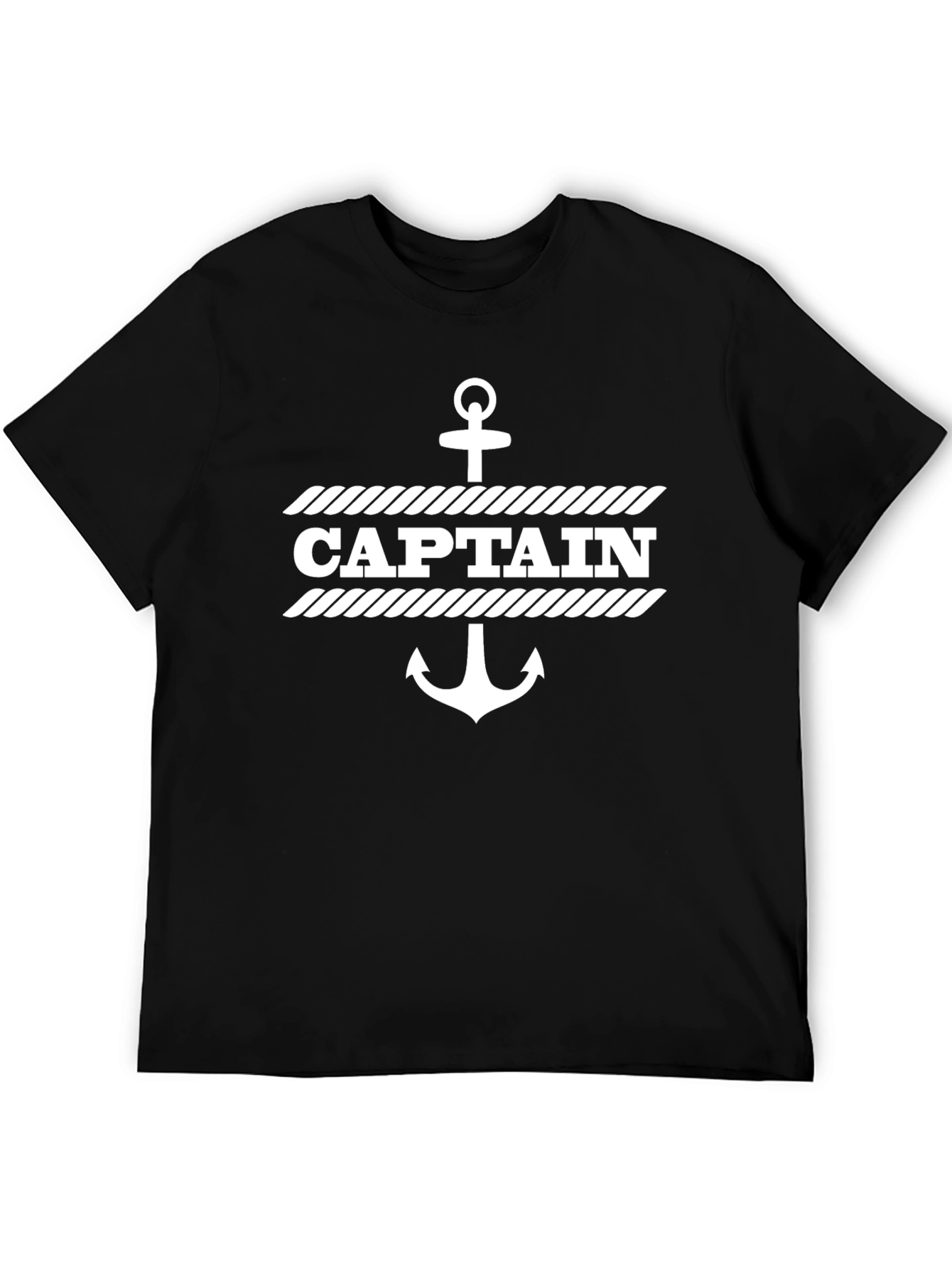 Captain Anchor Graphic T-Shirt | Nautical Theme