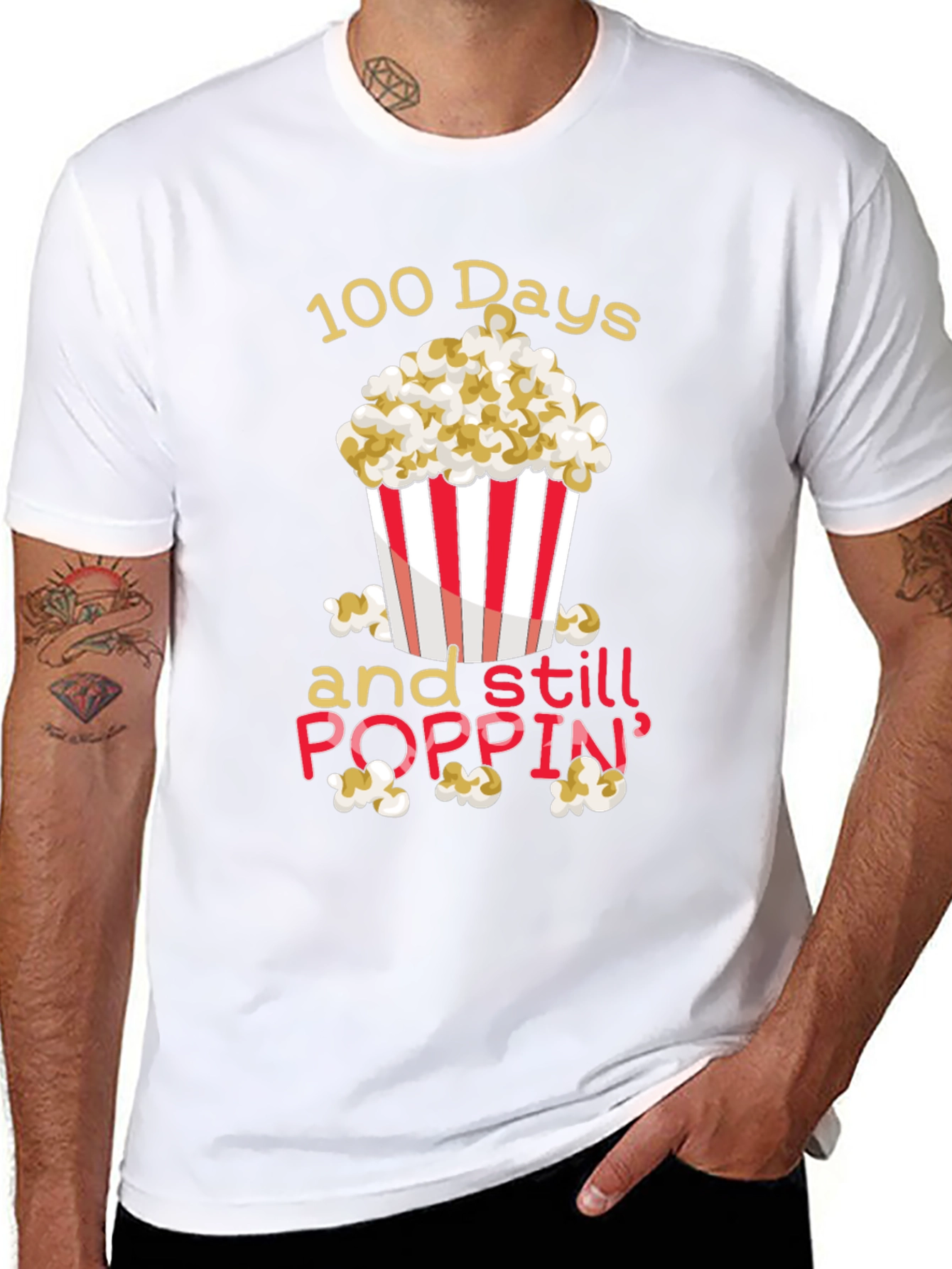 100 Days and Still Poppin T-Shirt