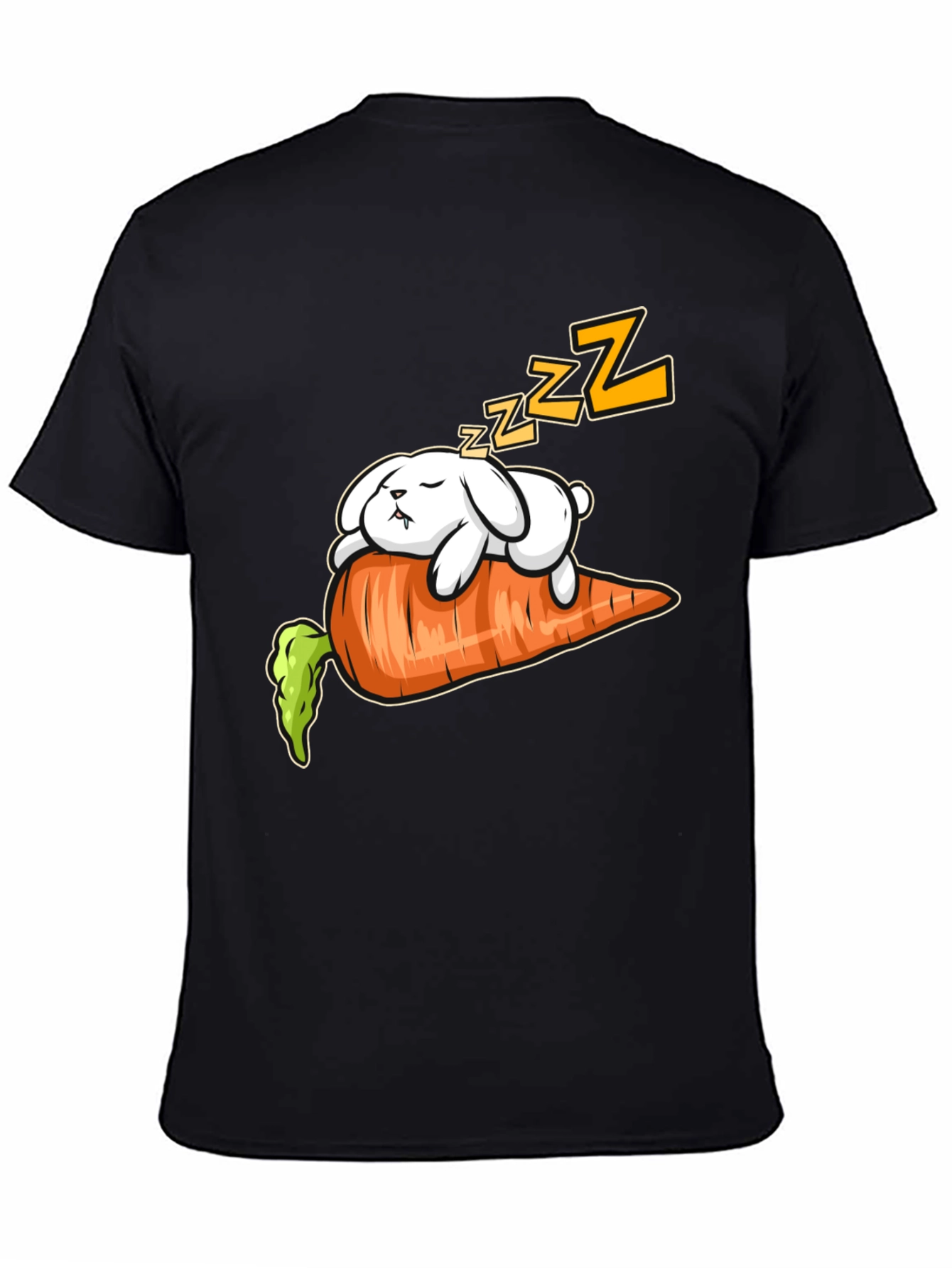 Cute Rabbit on Carrot T-Shirt