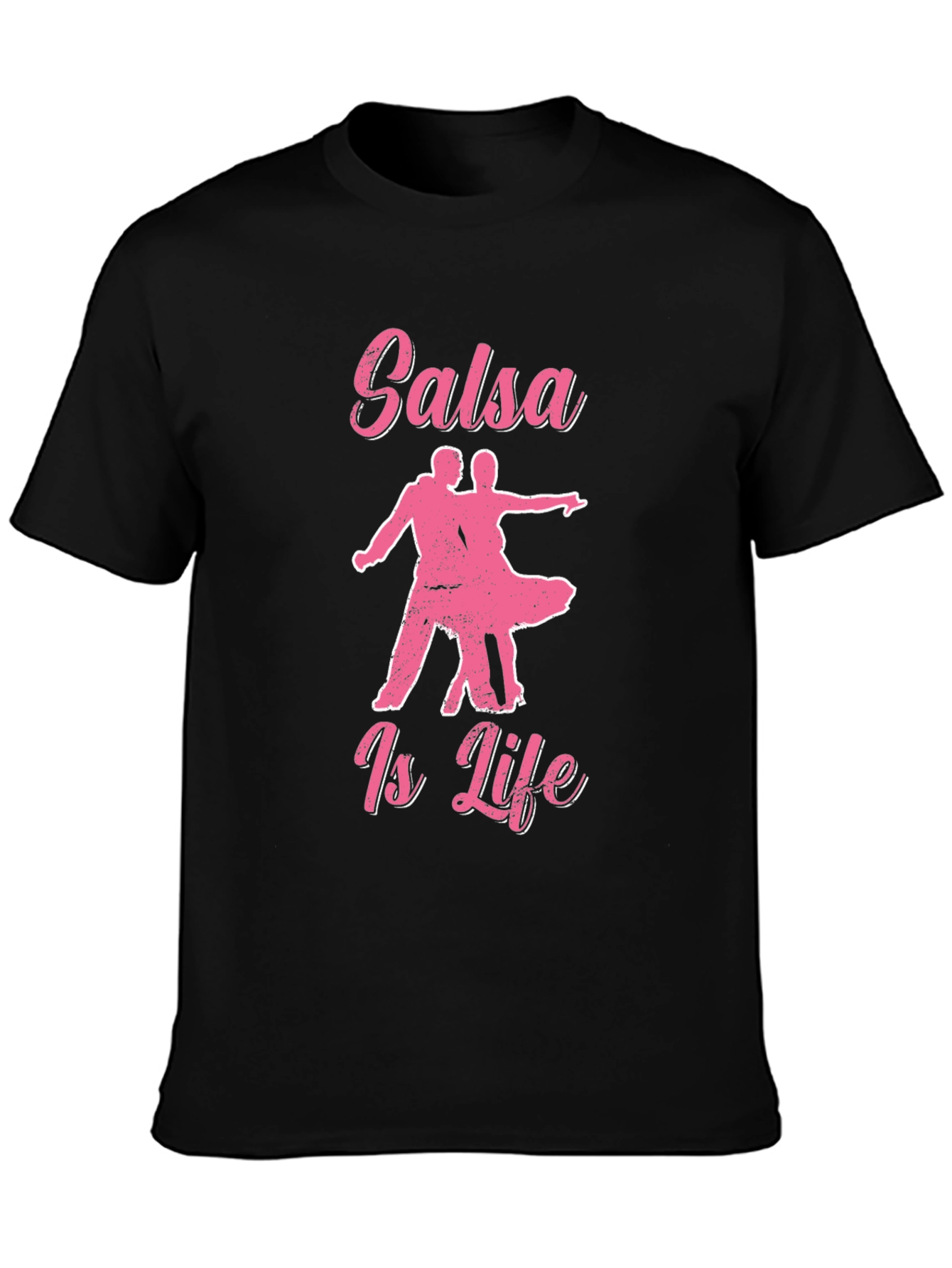 Salsa Is Life Graphic Tee - Black