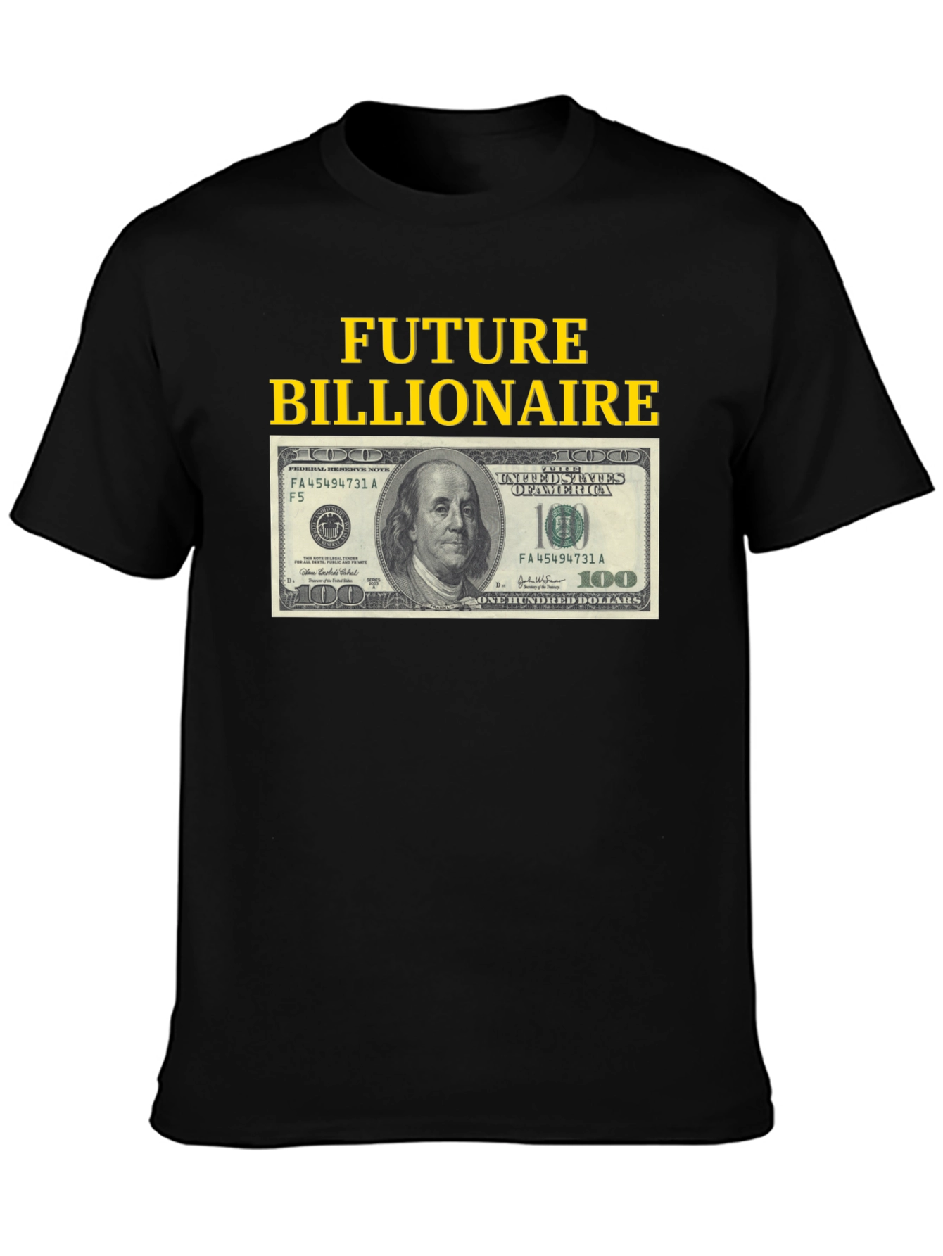 Future Billionaire T-Shirt - Bold Statement Tee