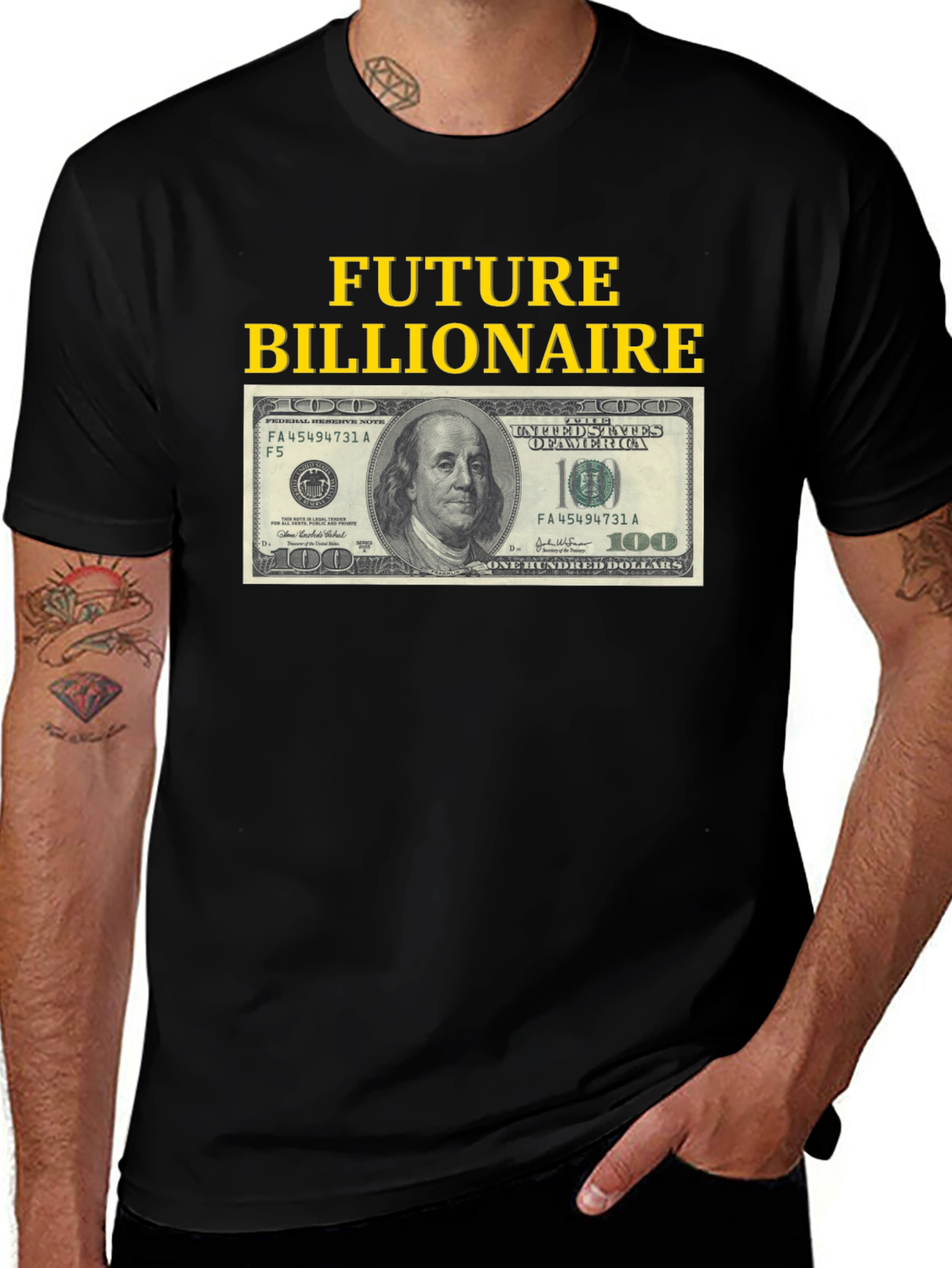 Future Billionaire T-Shirt - Bold Statement Tee