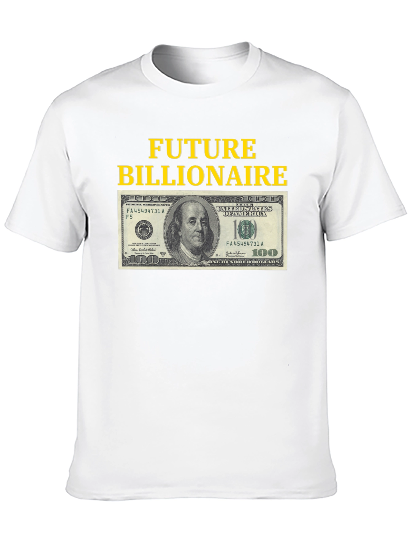 Future Billionaire T-Shirt - Bold Statement Tee