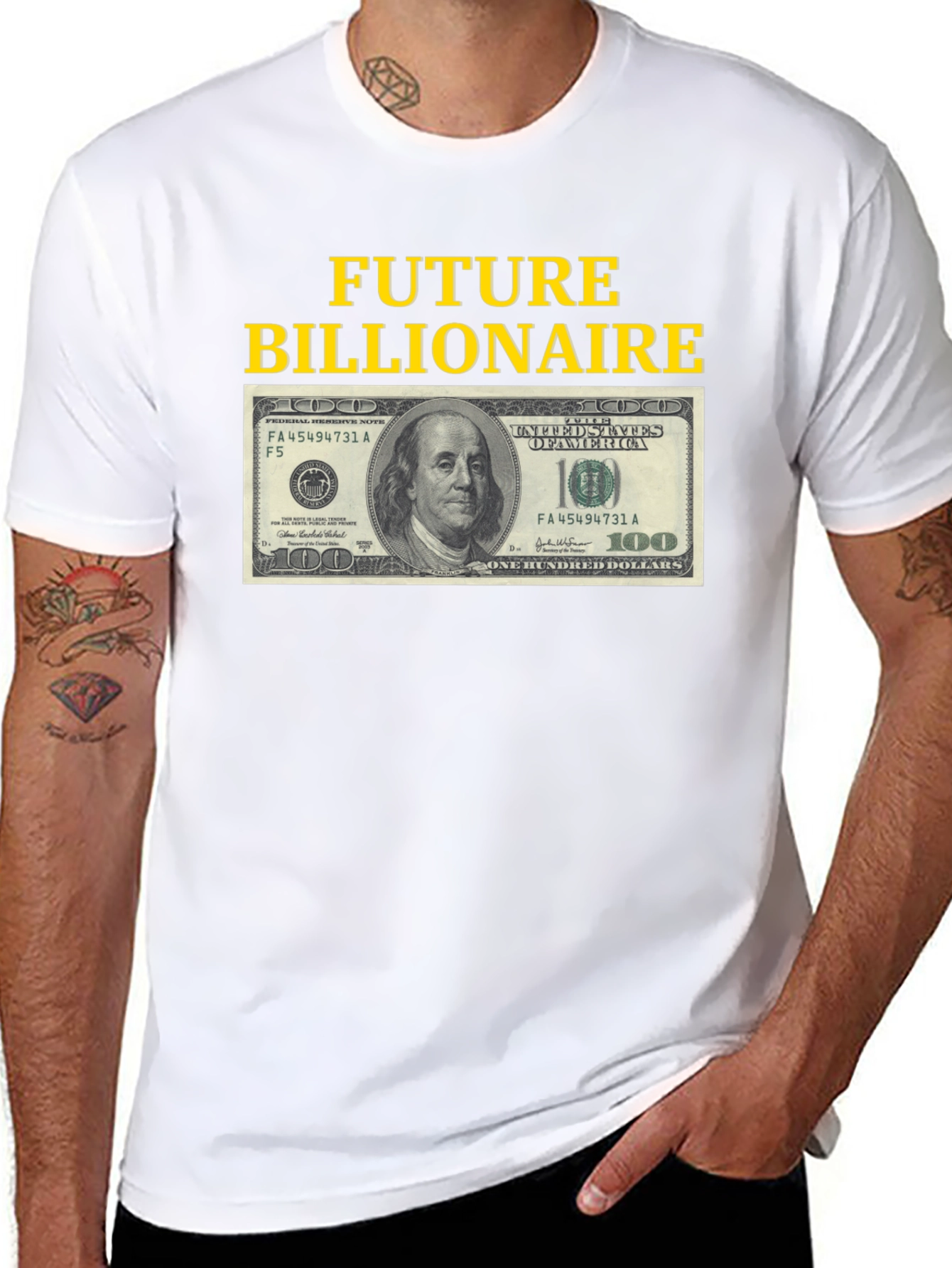 Future Billionaire T-Shirt - Bold Statement Tee