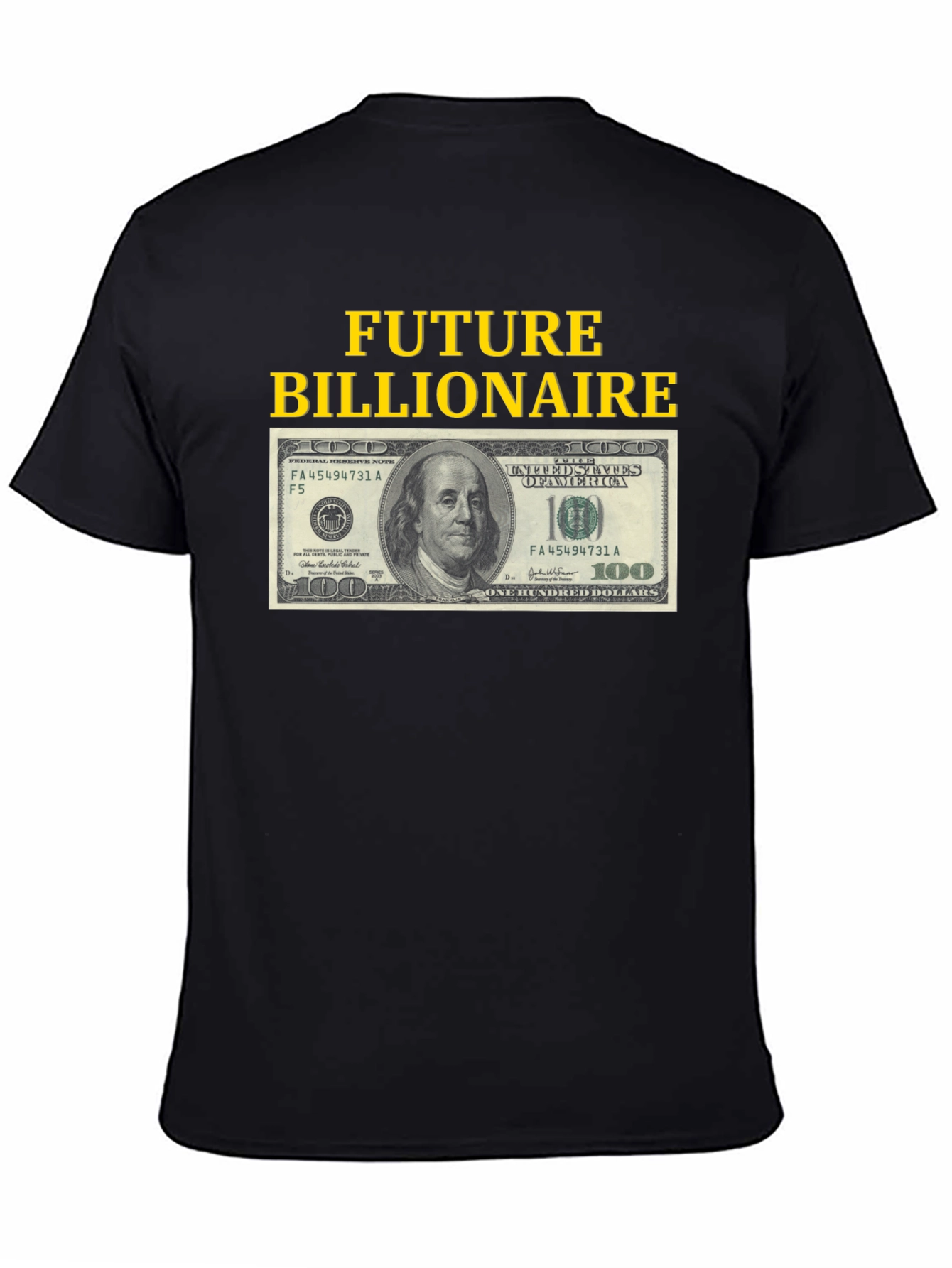 Future Billionaire T-Shirt - Bold Statement Tee