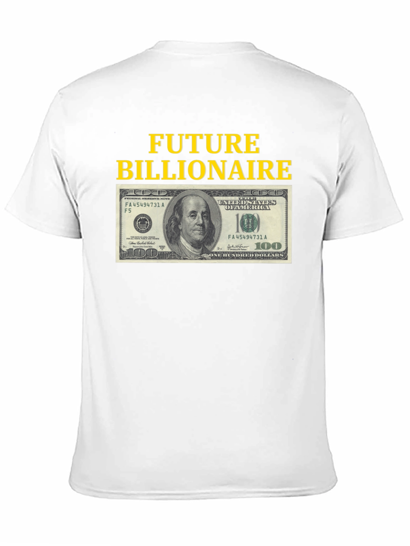 Future Billionaire T-Shirt - Bold Statement Tee
