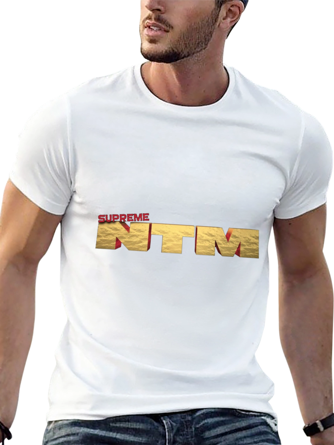 Supreme NTM Graphic Tee - Modern Streetwear
