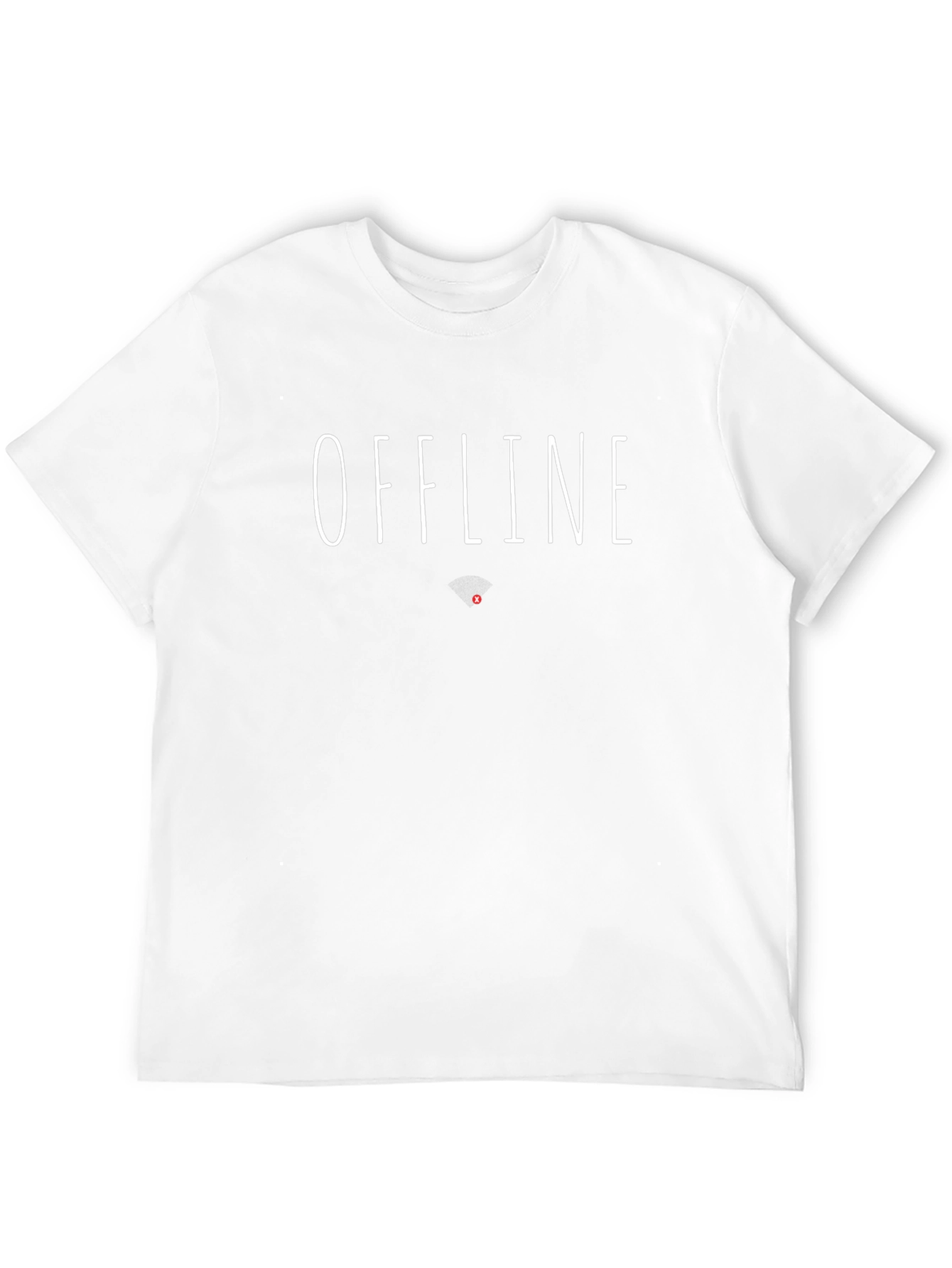 Offline Mode T-Shirt - Black Graphic Tee