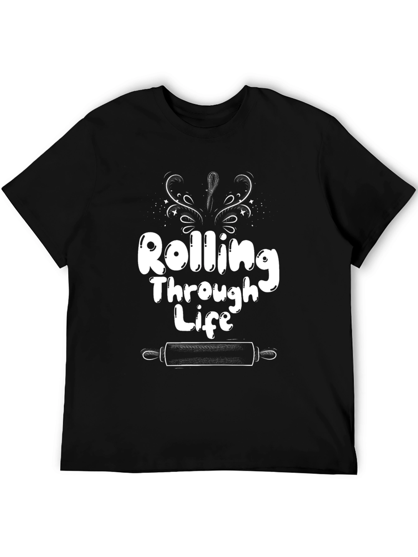 Rolling Through Life Graphic T-Shirt