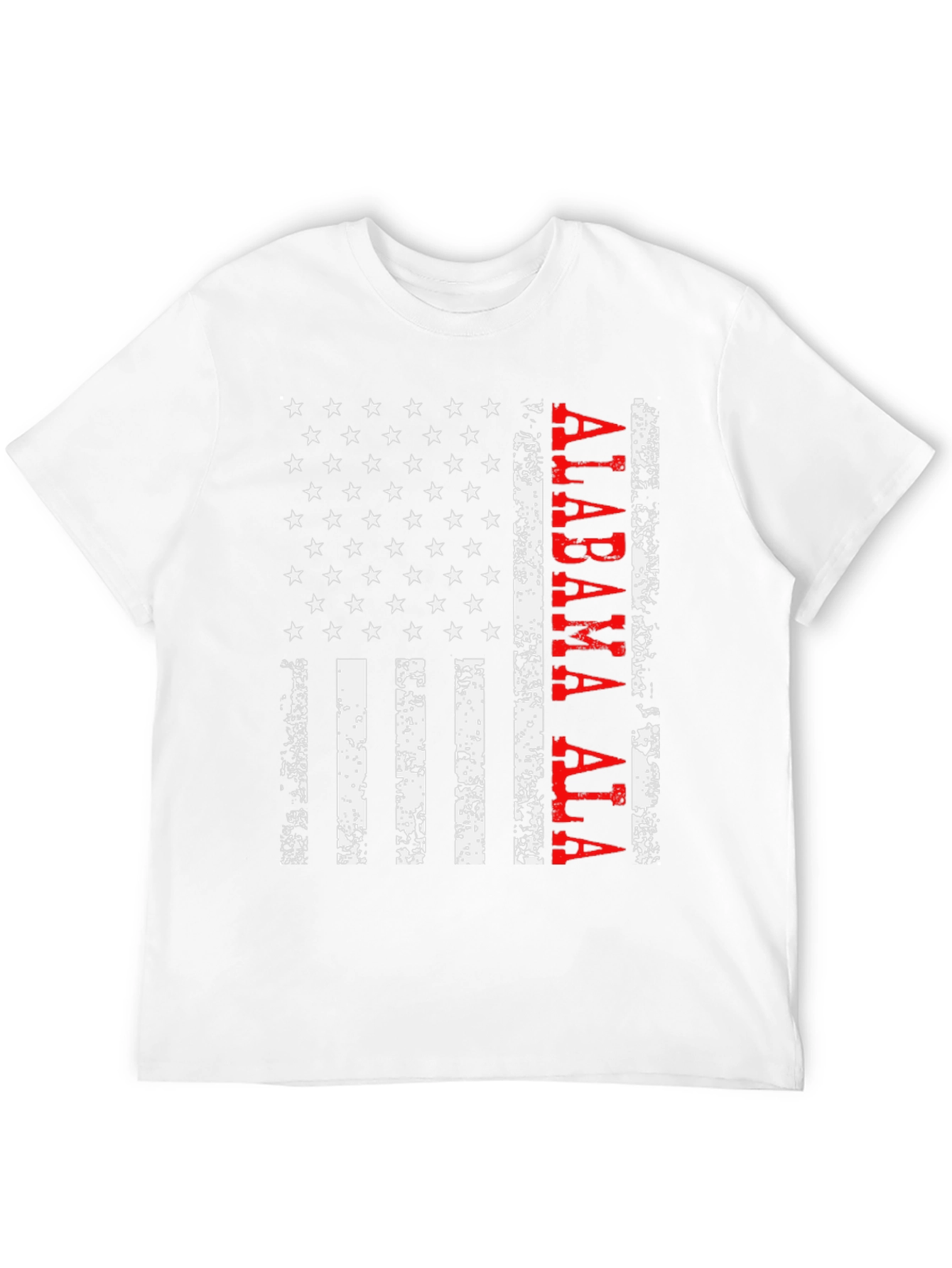 Alabama Flag T-Shirt Patriotic Gift