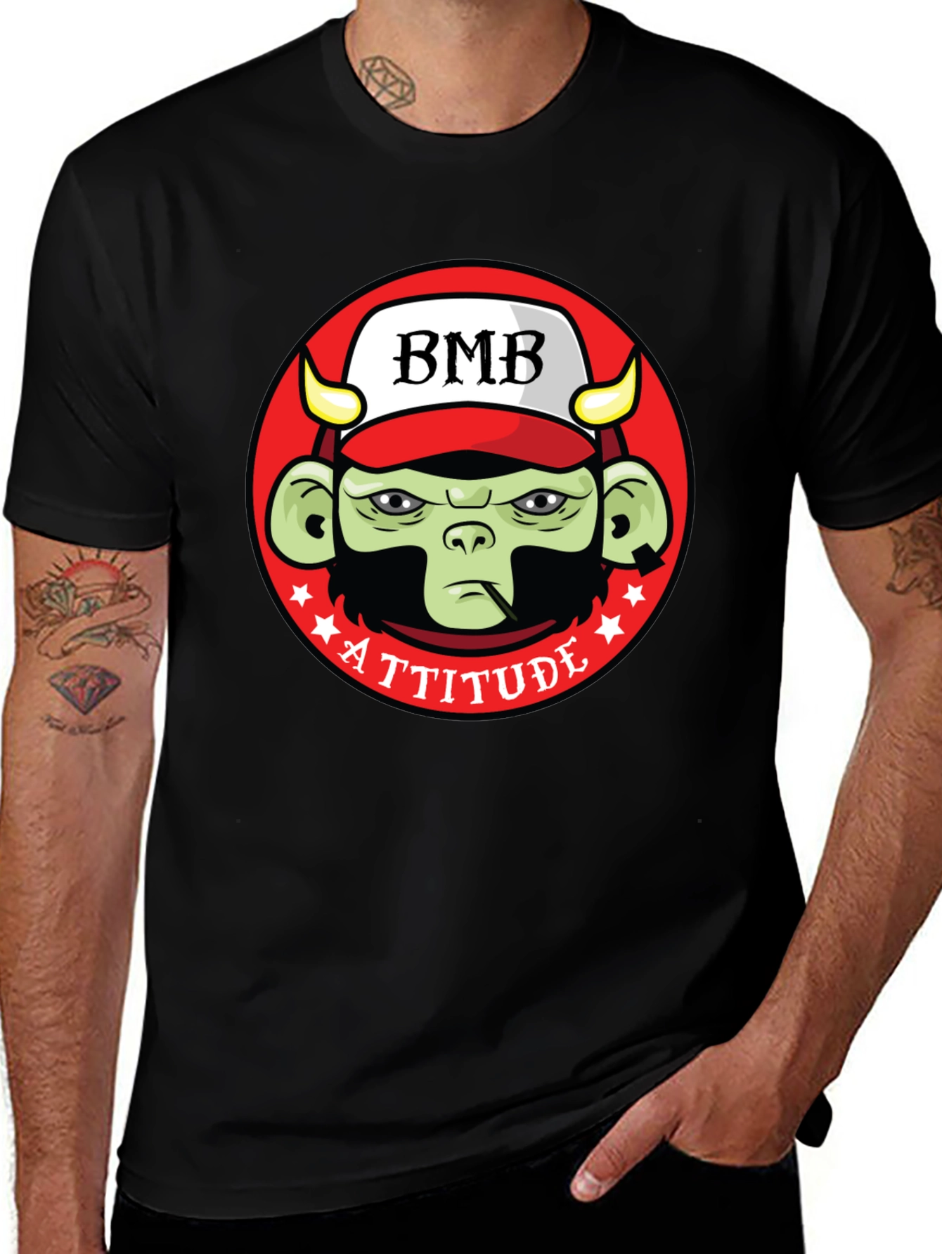 BMB Attitude Graphic T-Shirt
