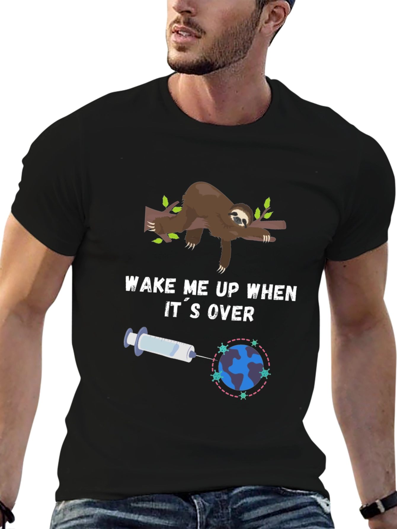 Wake Me Up When Its Over Graphic Tee