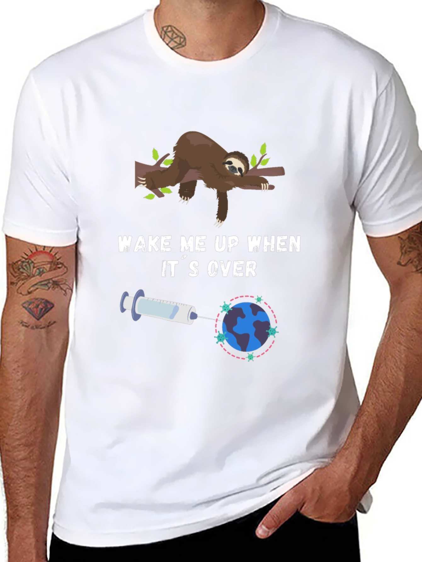 Wake Me Up When Its Over Graphic Tee