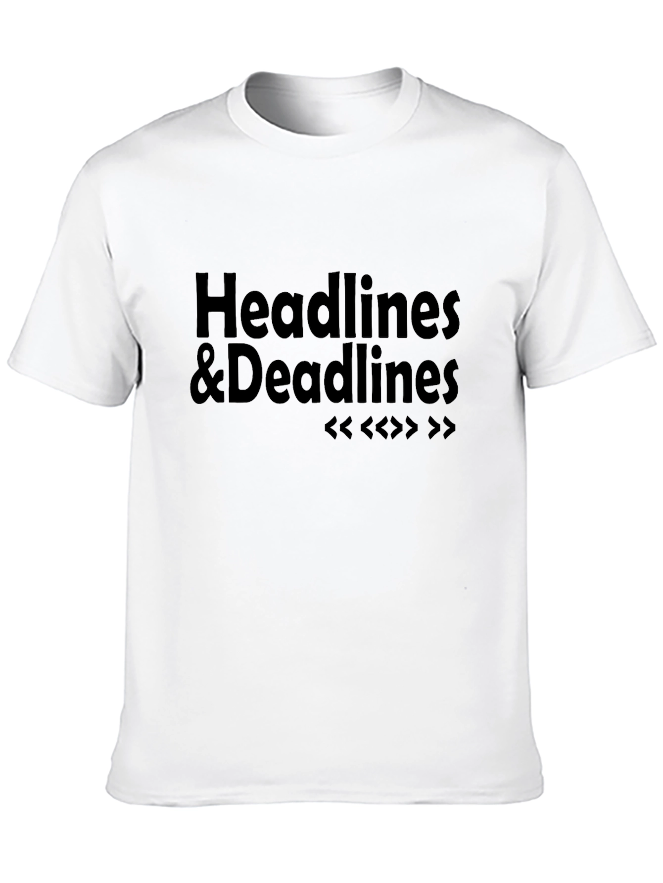 Headlines & Deadlines Graphic T-Shirt