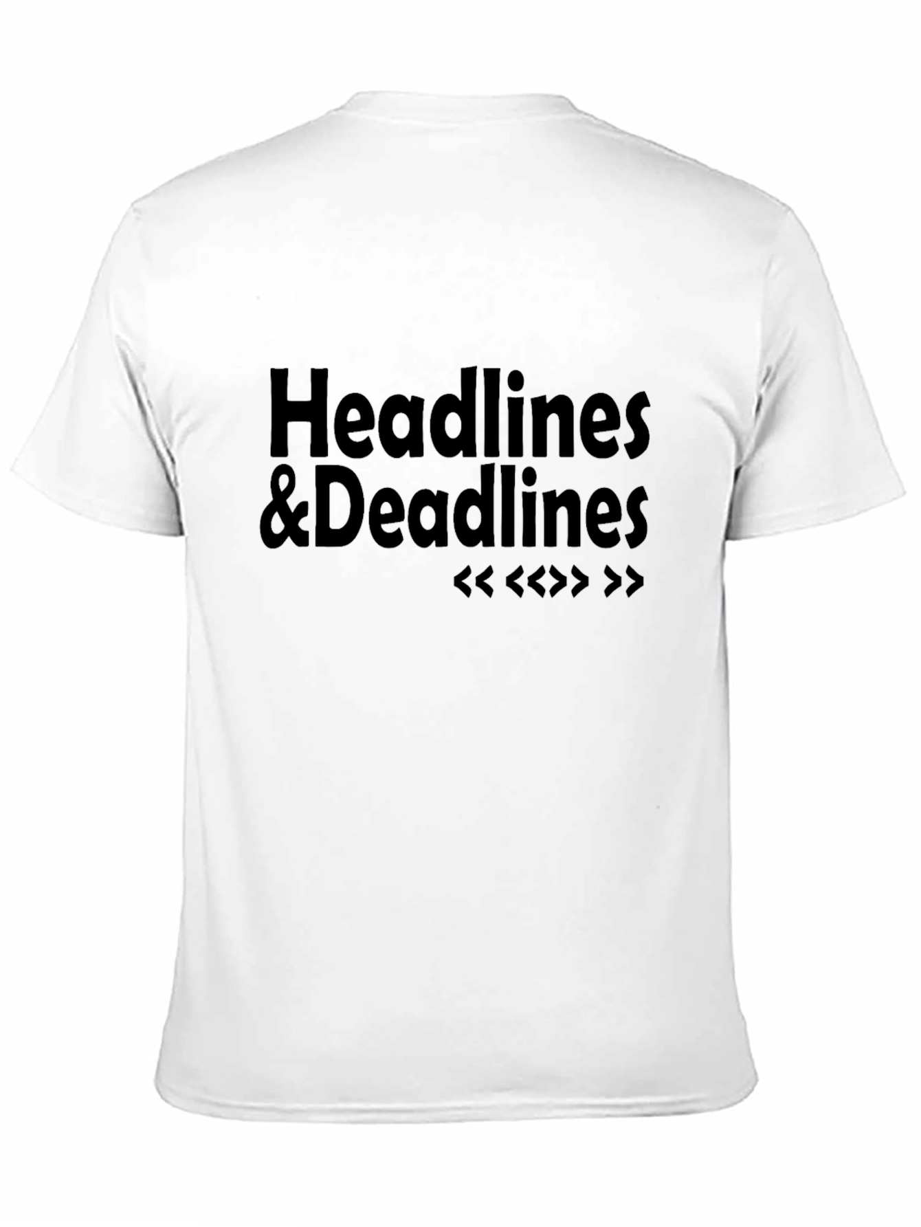 Headlines & Deadlines Graphic T-Shirt