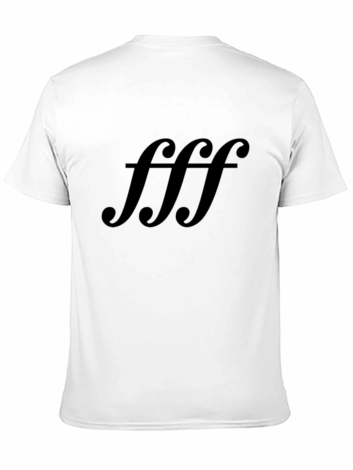 Black T-Shirt with FFF Print