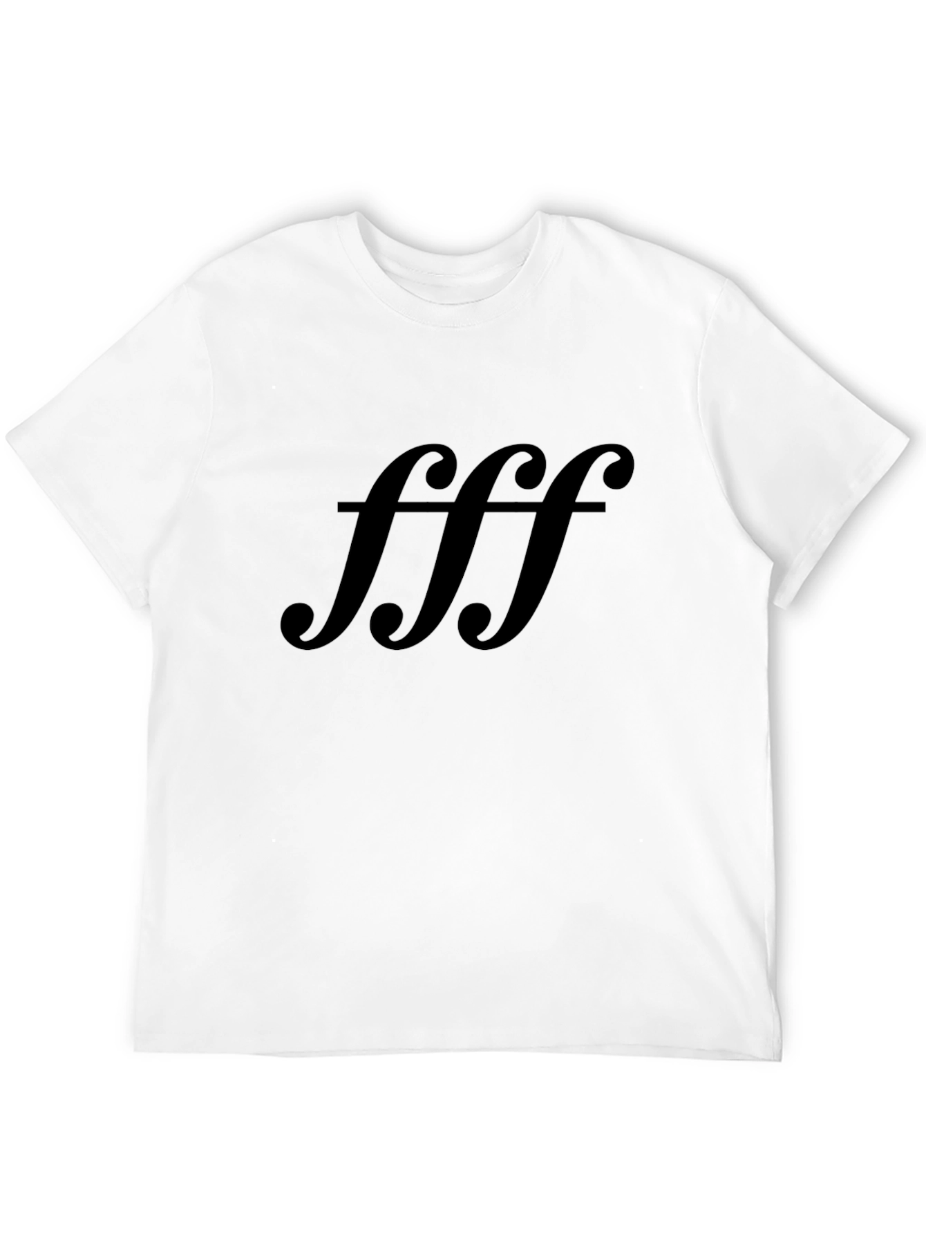 Black T-Shirt with FFF Print