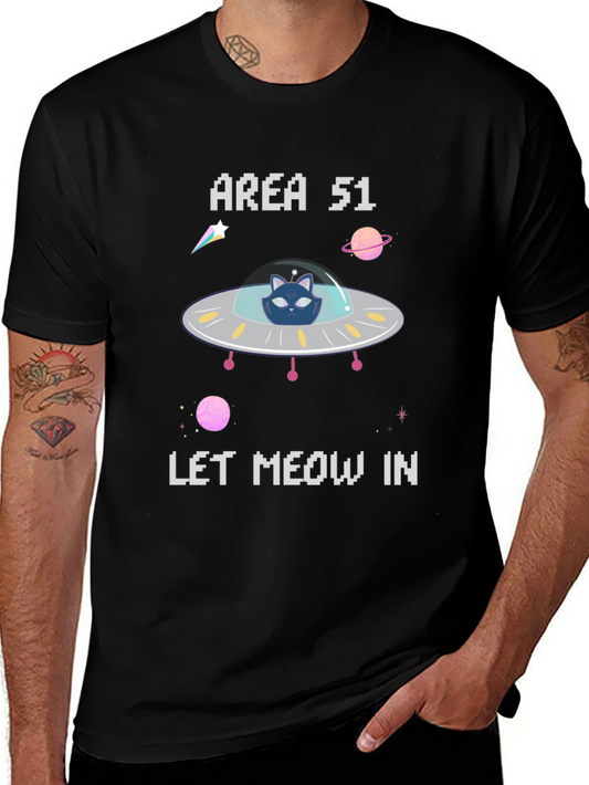 Area 51 Let Meow In T-Shirt