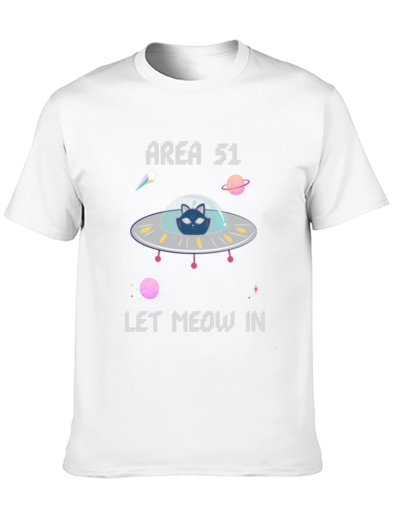 Area 51 Let Meow In T-Shirt