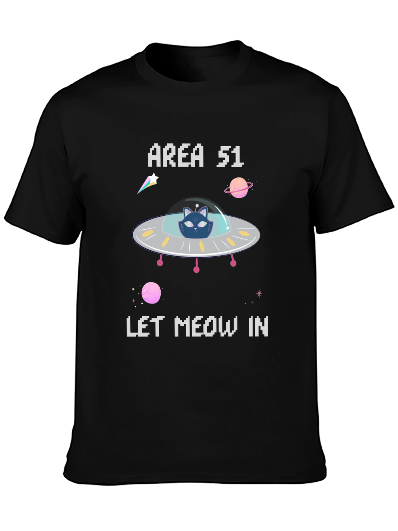 Area 51 Let Meow In T-Shirt